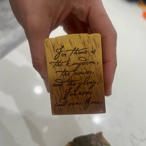 Kim Lawrence Collection, PILLARS Heavenly Day for HIM (4015301) Lord's Prayer - Picture 6 of 7